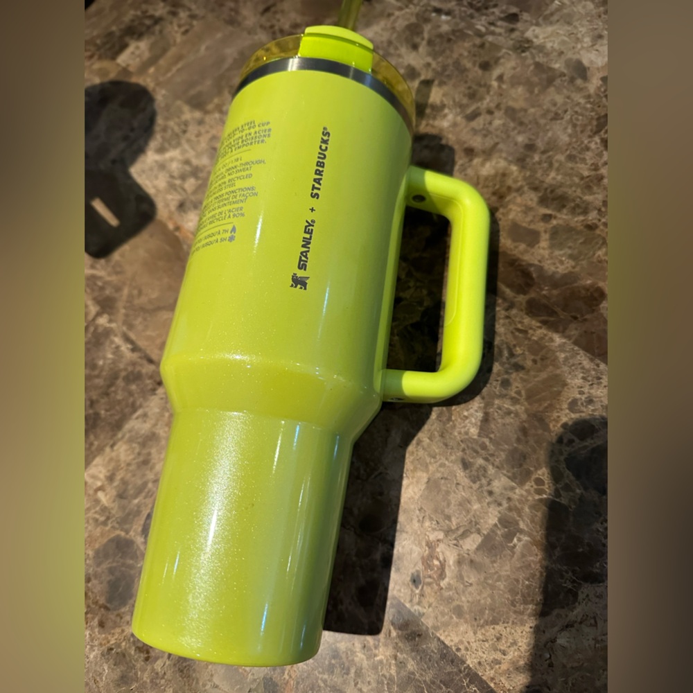 Authentic Stanley x Starbucks Neon Green/ Yellow 40oz